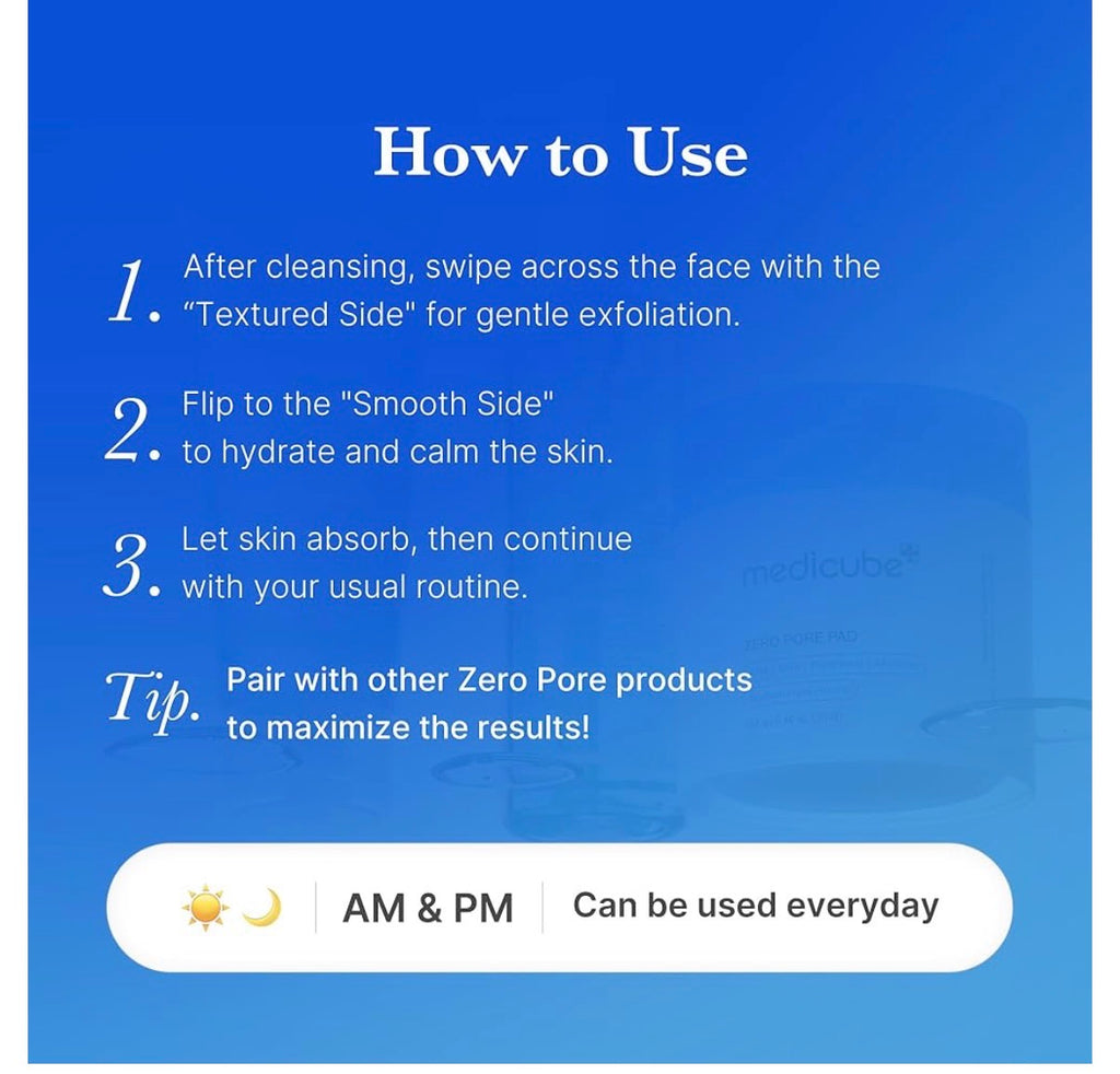 Medicube Zero Pore Pad 2.0