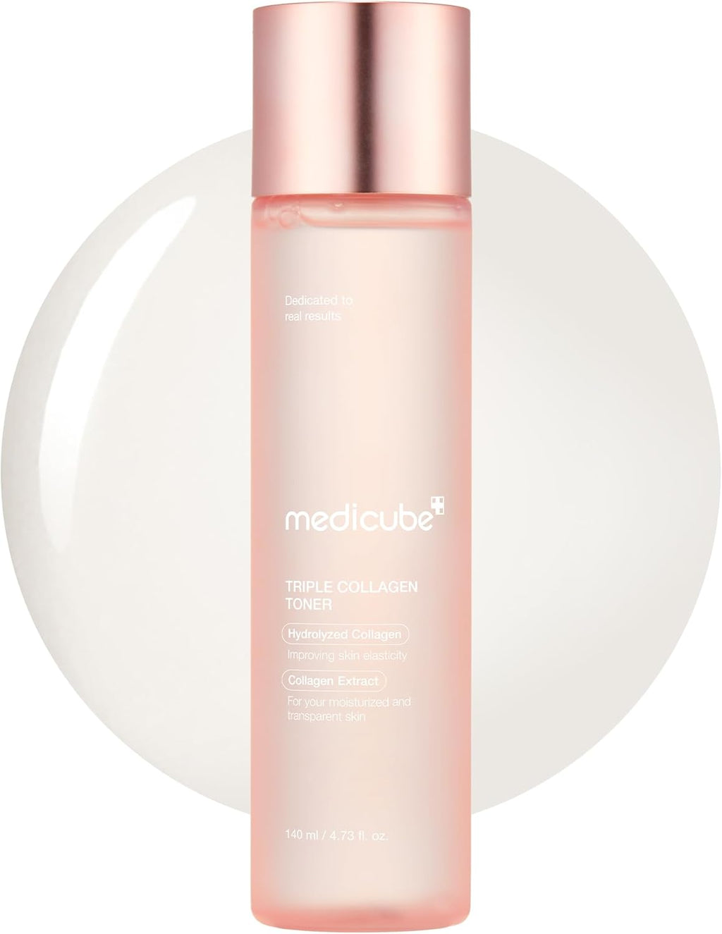 Medicube Triple Collagen Toner — Korean skincare toner with 3 types of collagen for deep hydration, glowing and plumper-looking skin. Lightweight, fast-absorbing, and perfect for daily use