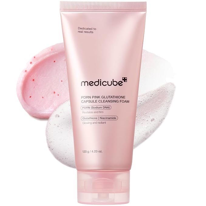 Medicube Zero Pore Capsule Cleansing Foam – Daily Gentle Facial Cleanser for Blackhead & Pore Care | AHA, BHA & PHA Deep Cleansing Formula for Smoother Skin Texture | Korean Skincare | 4.23 oz