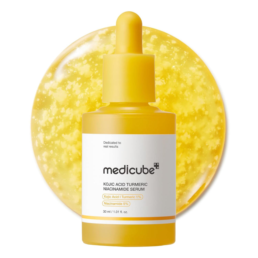Medicube Kojic Acid Turmeric Clarifying & Balancing Capsule Serum – Brightening & Soothing Treatment for Troubled Skin | Niacinamide Glow Capsules for Hydration, Barrier Support & Even Tone | Korean Skincare | 1.01 fl.oz