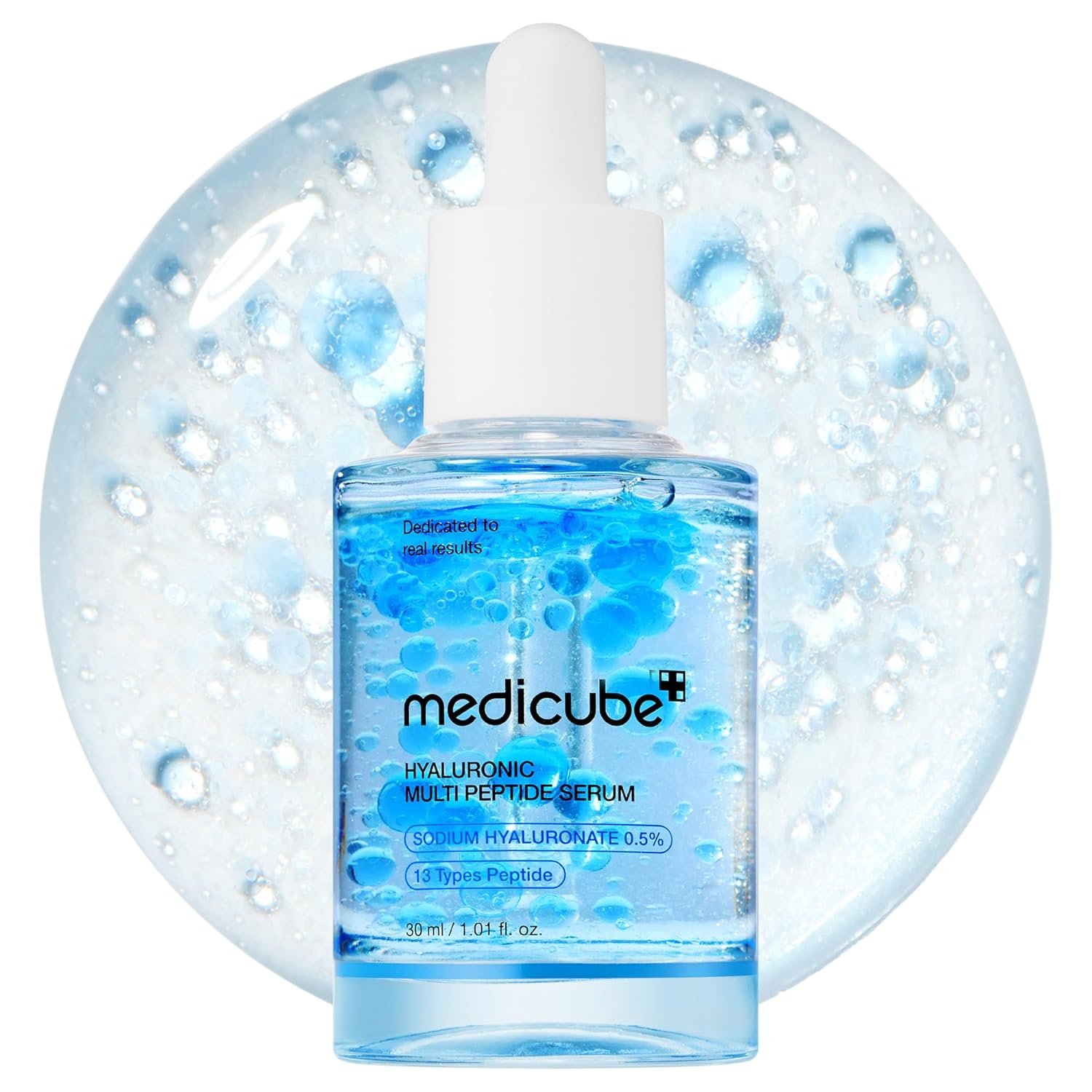 Medicube Hyaluronic Multi Peptide PDRN Serum – Hydrating, Soothing & Glow-Boosting Facial Serum | Lightweight Water-Plumping Formula for Radiant Skin | Korean Skincare | 30ml (1.01 fl.oz)