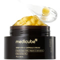 Medicube Capsule Cream with Deep Vitamin C – Liposome Vitamin C Golden Capsule Cream for Radiance & Firm-Looking Skin | Hydrating Glow Gel Moisturizer | Korean Skincare | 1.94 oz