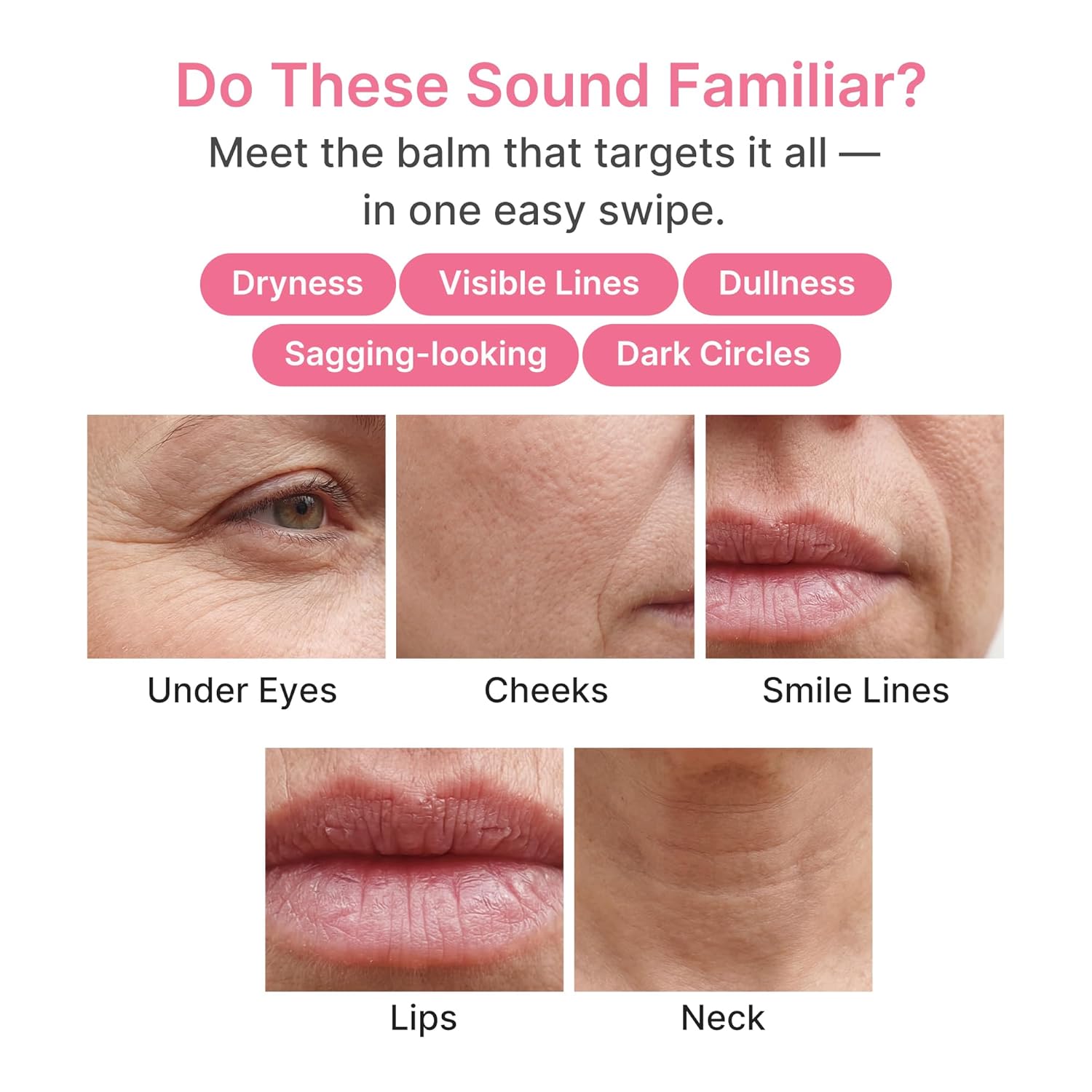 Medicube PDRN Pink Collagen Volume Multi Balm Stick – Plumping & Radiance Care for Face & Body | Volufiline, PDRN, NAD & Collagen | Targeted Line Care for Under-Eyes, Lips, Neck & Smile Lines | Korean Skincare
