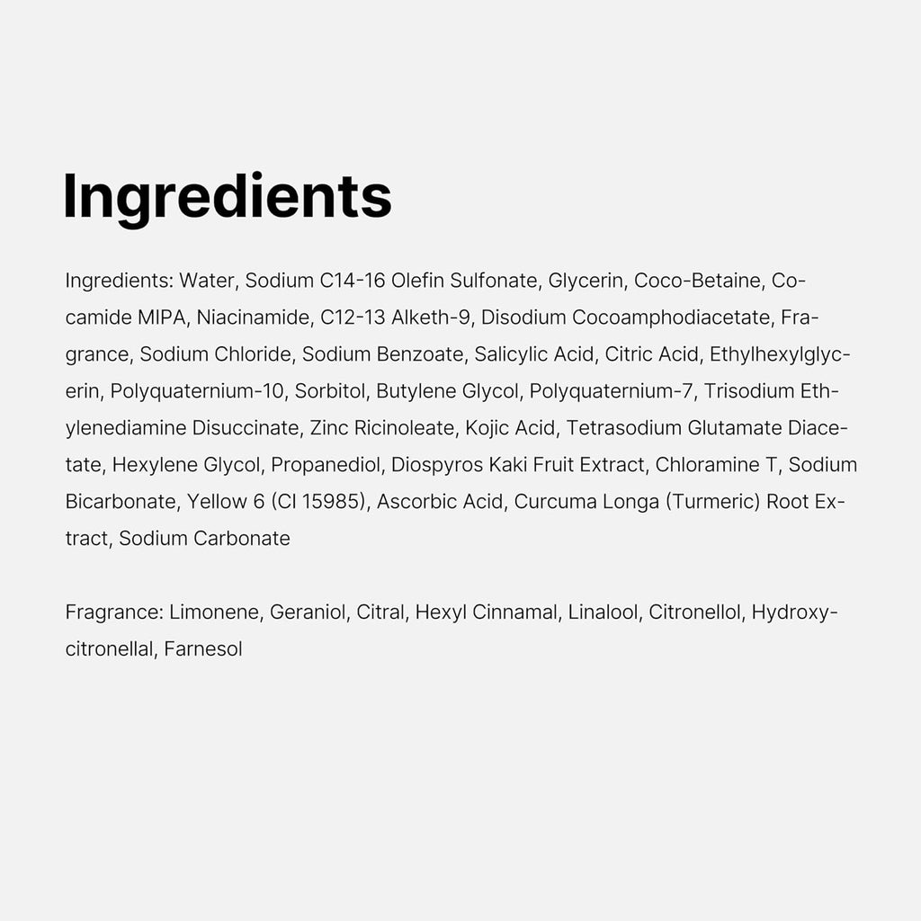 Medicube Kojic Acid Turmeric Brightening Body Wash – Gentle Exfoliating Shower Gel for Uneven Skin Tone | Niacinamide, Vitamin C & AHA/BHA | Deep Cleansing & Hydrating Formula | Korean Skincare | 13.52 fl.oz